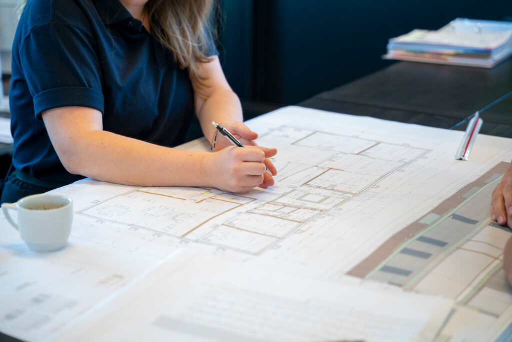 Bauplan besprechung