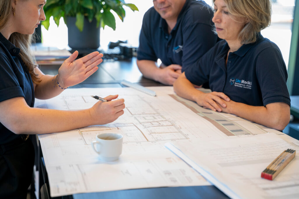 Bauplan besprechung